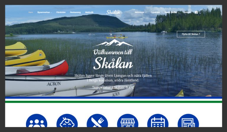 Hemsida Skålan