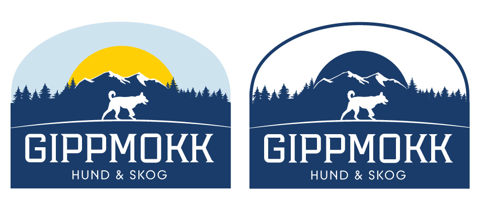 Nordiska Stil - Logo Gippmokk Hund & Skog